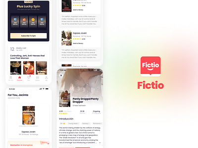 Fictio App - Your Mobile Library