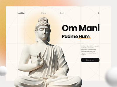 Om Mani Padme Hum UIUX Web