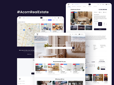 Acom Real Estate Web UIUX