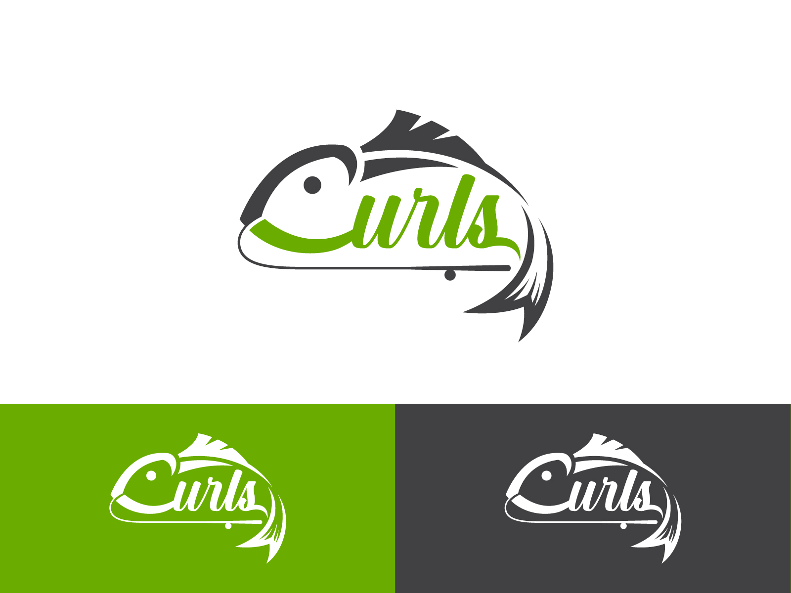 Curls 01 by IndaDesign on Dribbble