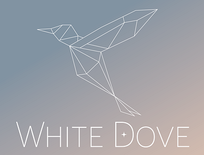 White Dove Crystal Club brand design brand identity branding design illustration illustrator logo logodesign logotype packagedesign vector