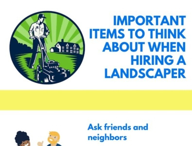 Important Items To Think About When Hiring A Landscaper