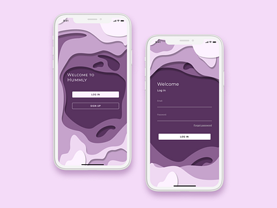 Experimental UI design app art design figma flat graphic design illustration minimal mobile mockup ui ui design vector