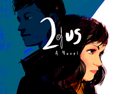 2 of us ad bookcover cover creative design illustration love lovers teens