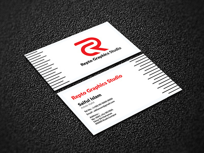 Road texture business card 0178541