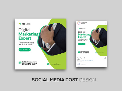 Social Media Post Design graphic design illustrator cc photoshop social media post add social media post banner design