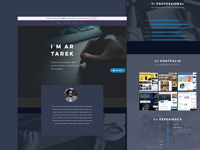 Personal or Business portfolio website design