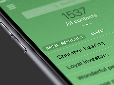 Wild Apricot Mobile app for Admins • 2015 • Contacts dashboard contacts dashboad ios mobile mobile app ui ui ux ux