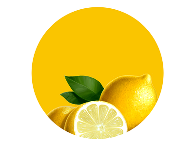 Lemon digital illustration digital painting drawing food fruit illustration lemon package package design packaging