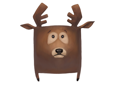 Deer • Square Animals World animals deer