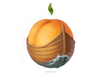 Buoyant Apricot • Series of avatars for colleagues apricot avatar avatars buoyant illustration