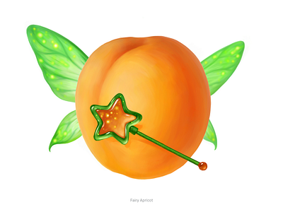 Fairy Apricot • Series of avatars for colleagues avatars drawing illustration