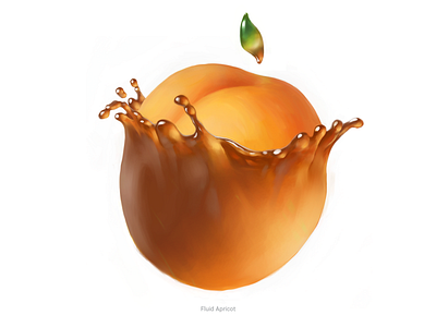 Fluid Apricot • Series of avatars for colleagues avatars drawing fluid illustration