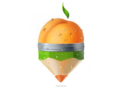 Fresh Apricot • Series of avatars for colleagues avatars drawing fresh illustration