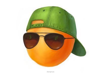 Kid Apricot • Series of avatars for colleagues avatars drawing illustration kid