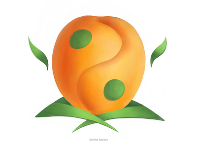 Serene Apricot • Series of avatars for colleagues avatars drawing illustration serene