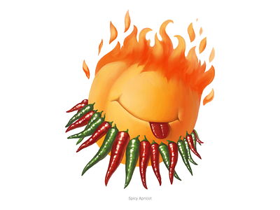 Spicy Apricot • Series of avatars for colleagues avatars drawing illustration spicy