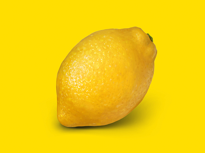 Lemon • Series of illustrations for a game digital illustration digital painting drawing food fruit illustration lemon package packaging