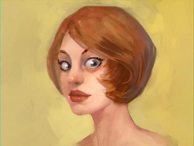 Female faces 02 character digital illustration digital painting drawing face female girl illustration portrait