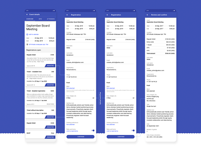 Wild Apricot app | Android | Attachments 3 android mobile design ux design