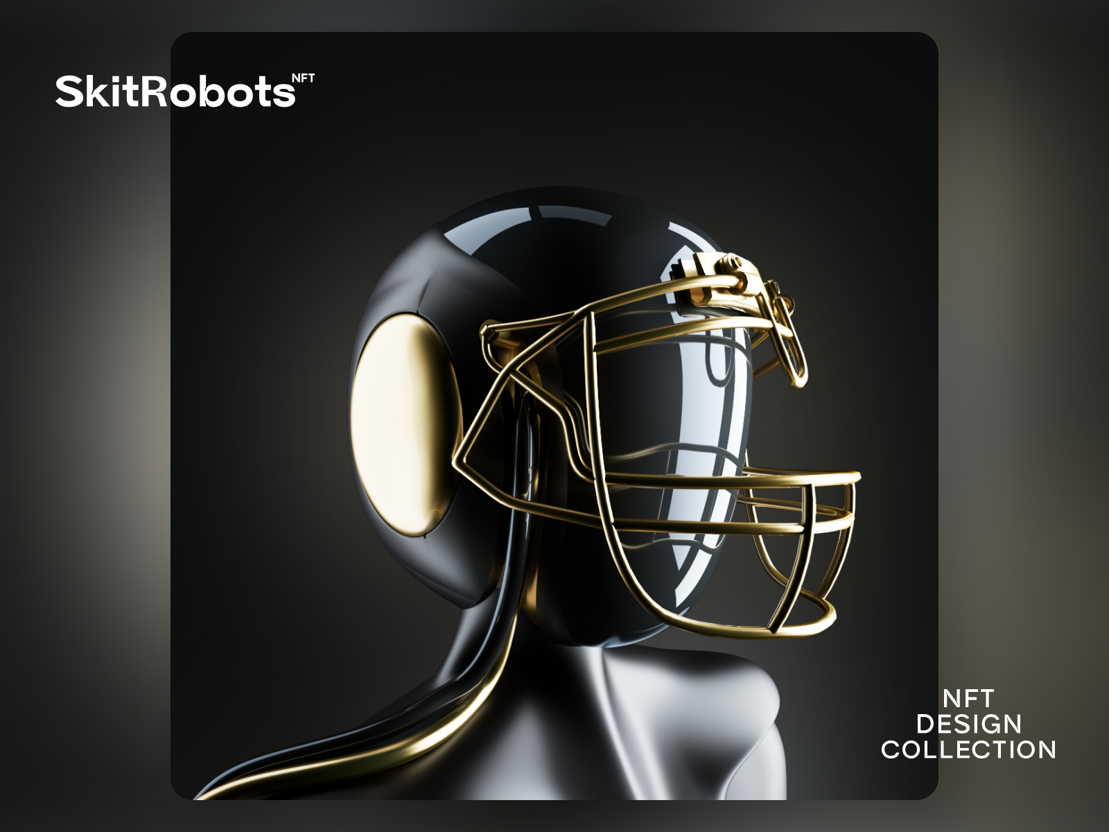 SkitRobot with NFL helmet by Michal Prekop on Dribbble