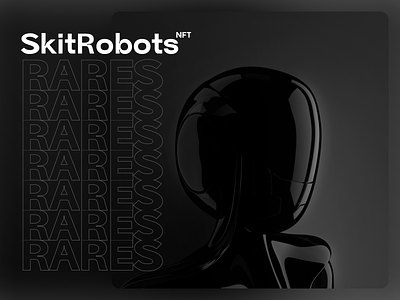 SkitRobots - Rares 3d cinema design nft rare robot vray