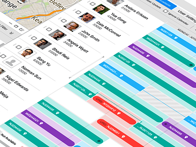 Gantt Chart UI Design