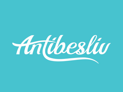 Real estate logo - Antibesliv #2 antibes brand brand identity branding identity logo real estate typography