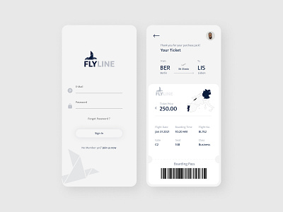 Airline App Concept