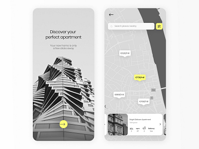 Apartment Search App Concept