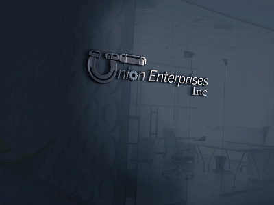 Union Enterprise Mocup branding design logo