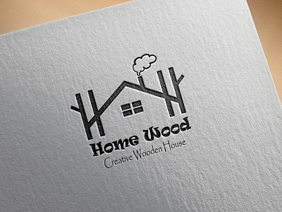 Home wood Logo