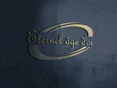 Eternal age moc2 branding design flat logo minimal mockup