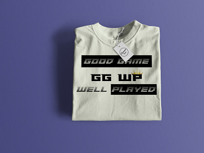 Good Game branding design tshirt tshirt design tshirtdesign