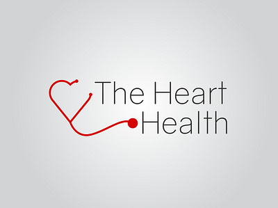 Heart health branding design flat illustration illustrator logo logo design vector