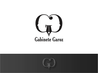 Gabinete Garoz Logo icon illustration logo vector
