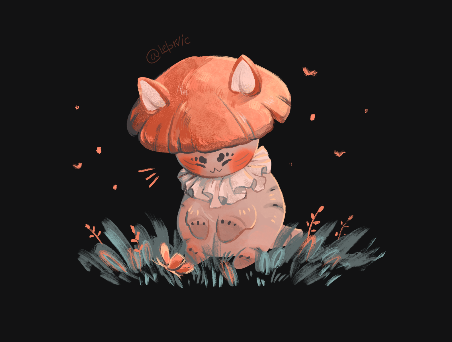 Catmushroom by Victoria Sav on Dribbble