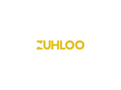 ZUHLOO Blog Logo blog bold corporate design gold logo logotype sans serif typo typography zuhloo