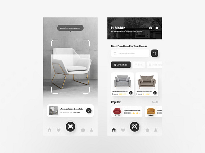 furnitures concept. 3d animation branding design graphic design illustration logo motion graphics ui ux vector