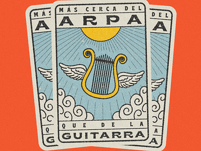 Mas cerca del arpa que de la guitarra