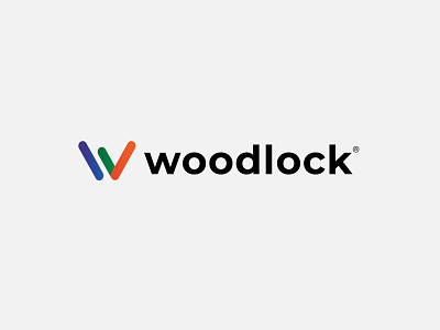 Woodlock Logo blue branding glue gradient green logodesign orange packaging white glue wood