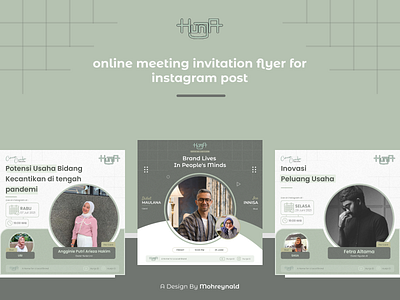 Online Meeting flyer app branding design graphic design illustration typography