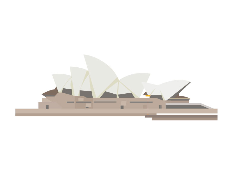 Opera House Sydney by Miguel Cortinas on Dribbble