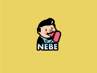 Logo Nebe classic logo popsicle summer