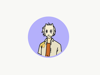 Gin | Hotarubi no Mori e - Minimalist Avatar