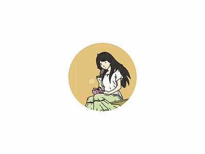 Kyoka Izumi - Minimalist Avatars by Kh