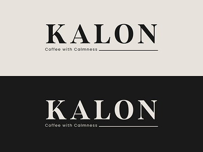 Kalon Coffee with Calmness logo v2