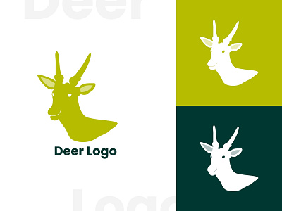 Deer Logo Design adobe xd animal deer deer logo graphic design logo logo design
