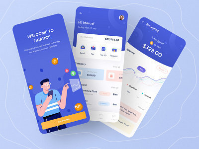 Finance mobile app