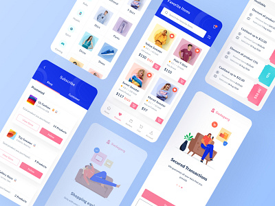 Siadagang Mobile UI Kit🌟